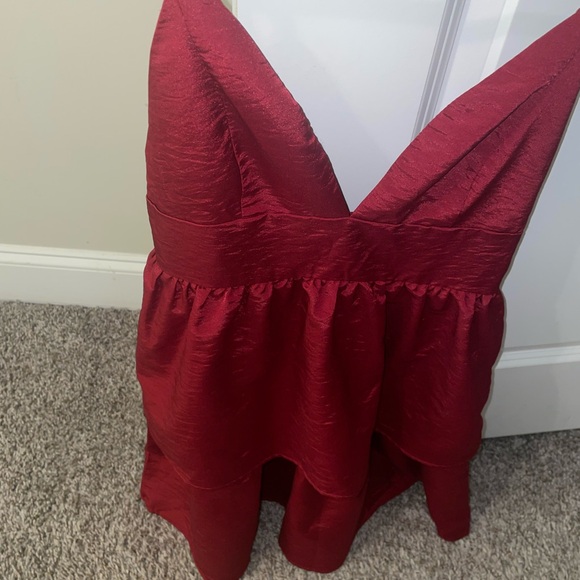 Lulus Dresses & Skirts - LuLu’s Burgundy Cocktail Dress